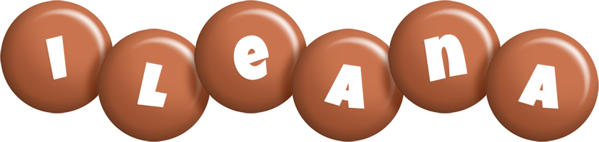 Ileana candy-brown logo