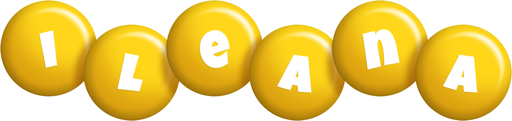 Ileana candy-yellow logo
