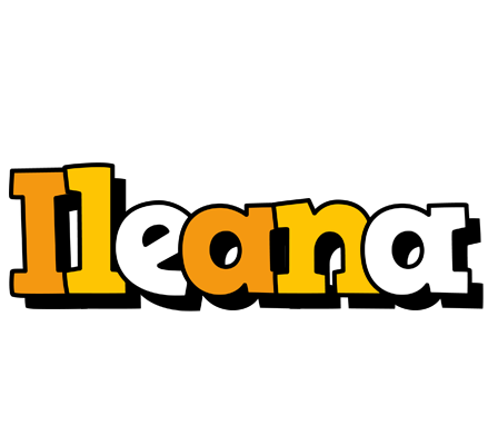 Ileana cartoon logo