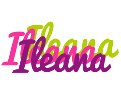 Ileana flowers logo