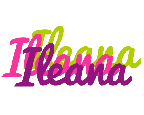 Ileana flowers logo