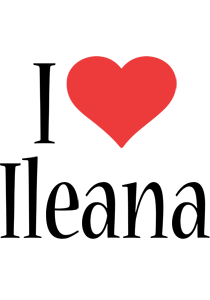 Ileana i-love logo