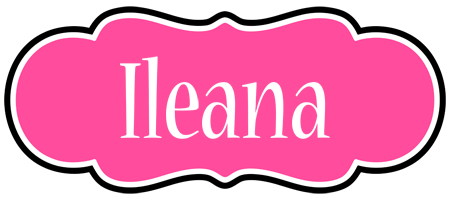 Ileana invitation logo