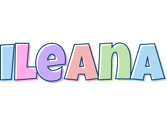 Ileana pastel logo