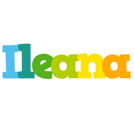 Ileana rainbows logo