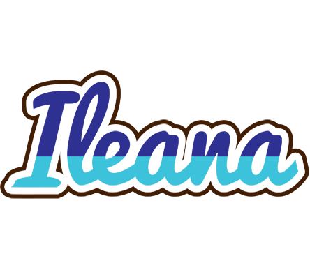 Ileana raining logo