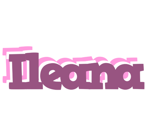 Ileana relaxing logo