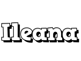 Ileana snowing logo