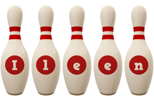 Ileen bowling-pin logo