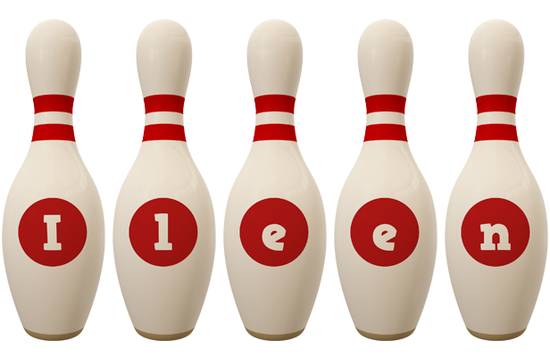 Ileen bowling-pin logo