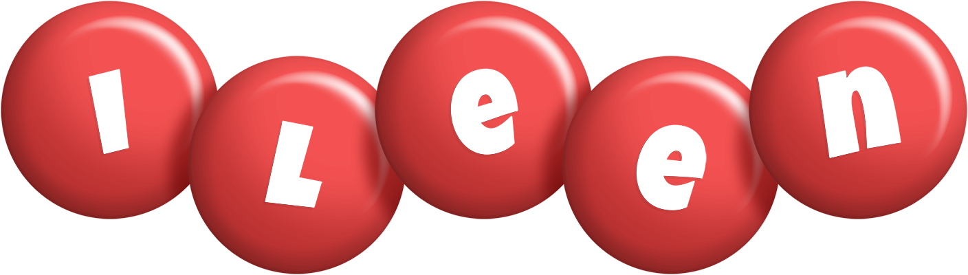 Ileen candy-red logo