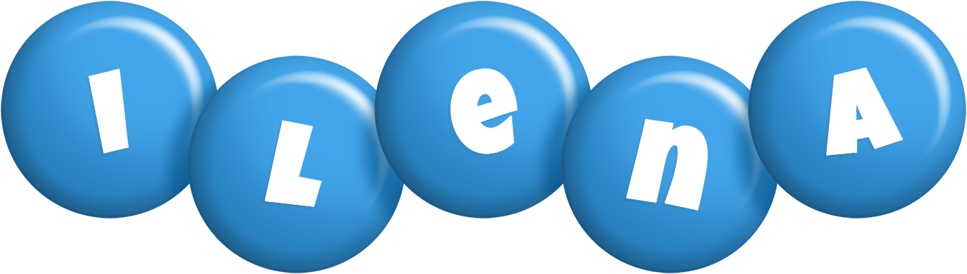 Ilena candy-blue logo