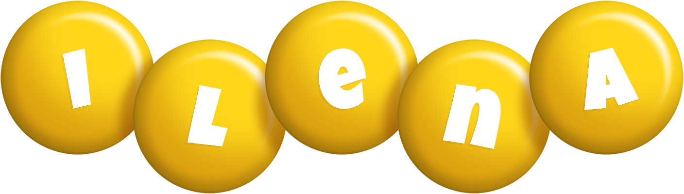 Ilena candy-yellow logo