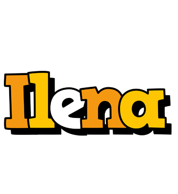 Ilena cartoon logo