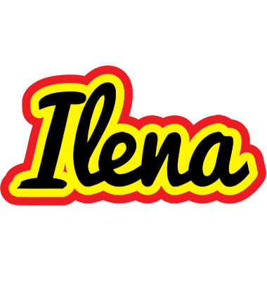 Ilena flaming logo