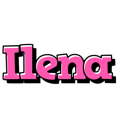 Ilena girlish logo