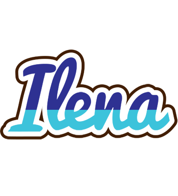Ilena raining logo