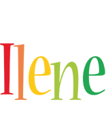 Ilene birthday logo