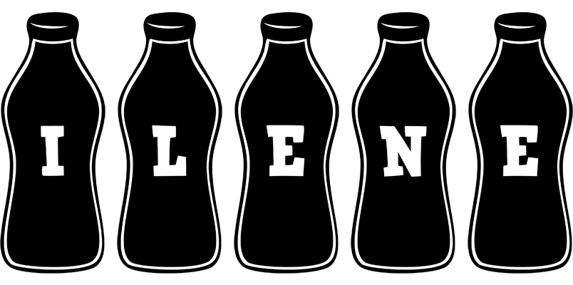 Ilene bottle logo