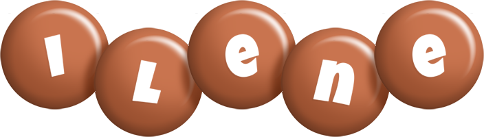 Ilene candy-brown logo