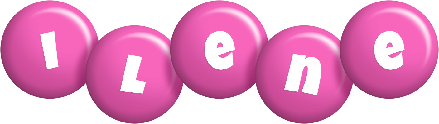 Ilene candy-pink logo