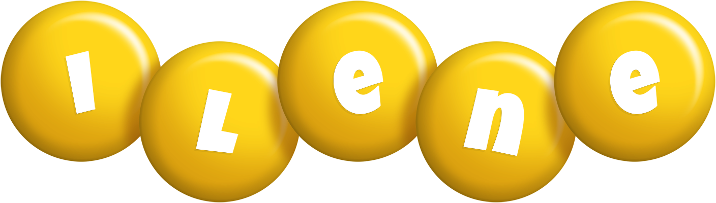 Ilene candy-yellow logo