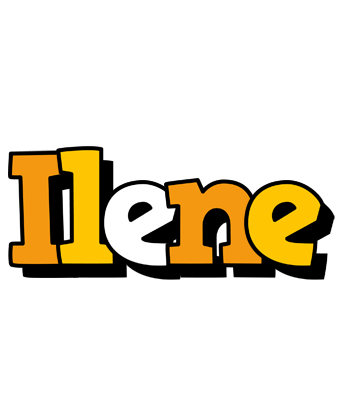Ilene cartoon logo