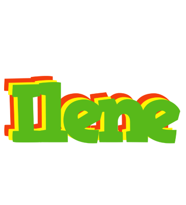 Ilene crocodile logo