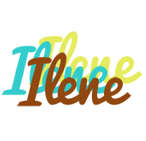 Ilene cupcake logo