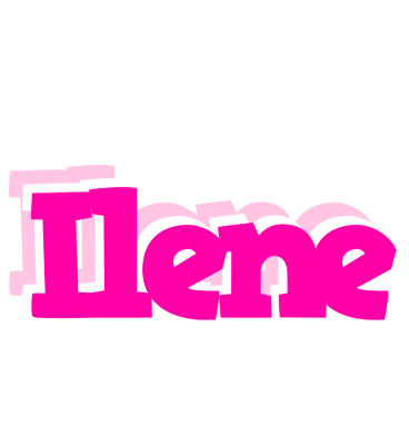 Ilene dancing logo