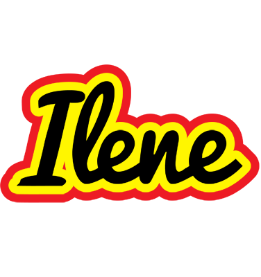 Ilene flaming logo