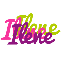 Ilene flowers logo