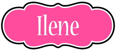 Ilene invitation logo