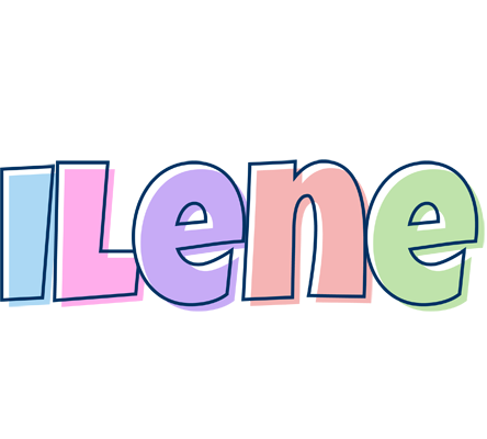Ilene pastel logo