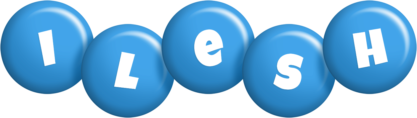 Ilesh candy-blue logo