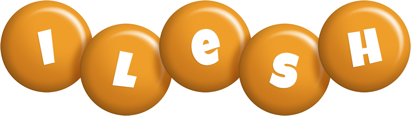 Ilesh candy-orange logo