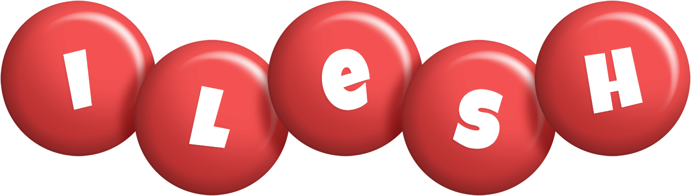 Ilesh candy-red logo