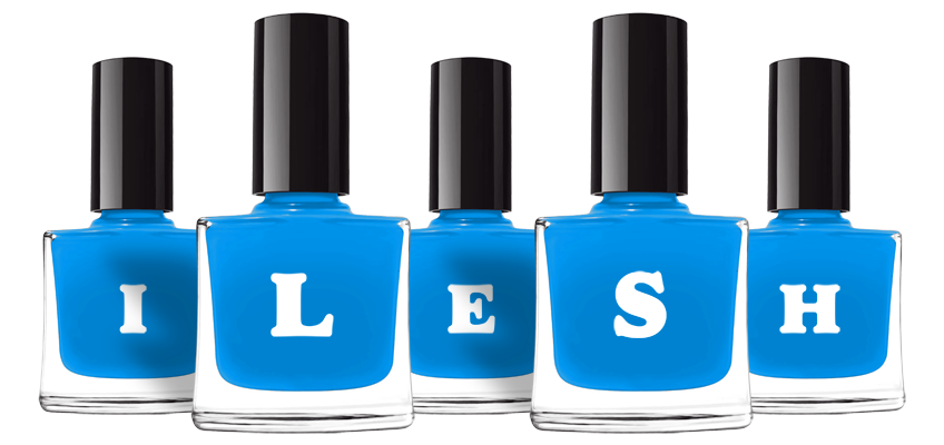 Ilesh glossy logo