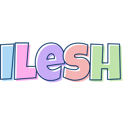 Ilesh pastel logo