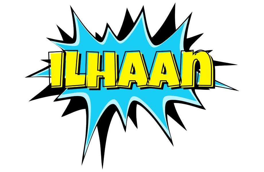 Ilhaan amazing logo