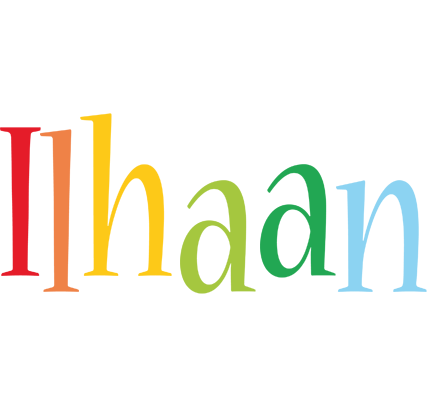 Ilhaan birthday logo