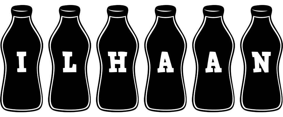Ilhaan bottle logo