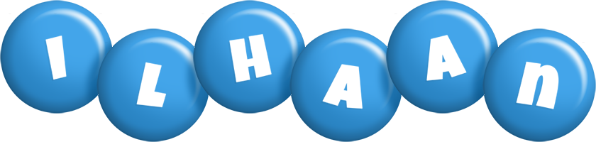 Ilhaan candy-blue logo