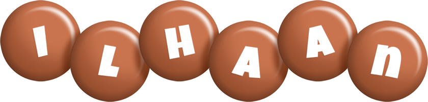 Ilhaan candy-brown logo