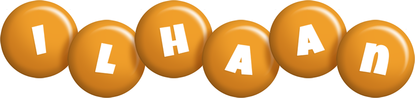 Ilhaan candy-orange logo