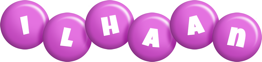 Ilhaan candy-purple logo