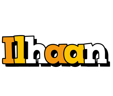 Ilhaan cartoon logo