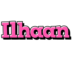 Ilhaan girlish logo