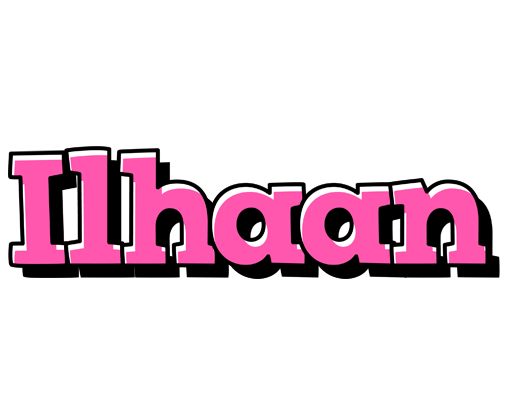 Ilhaan girlish logo