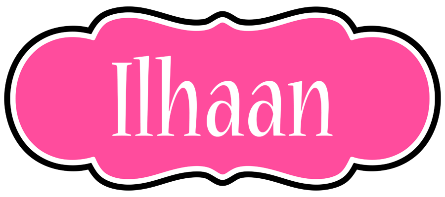 Ilhaan invitation logo
